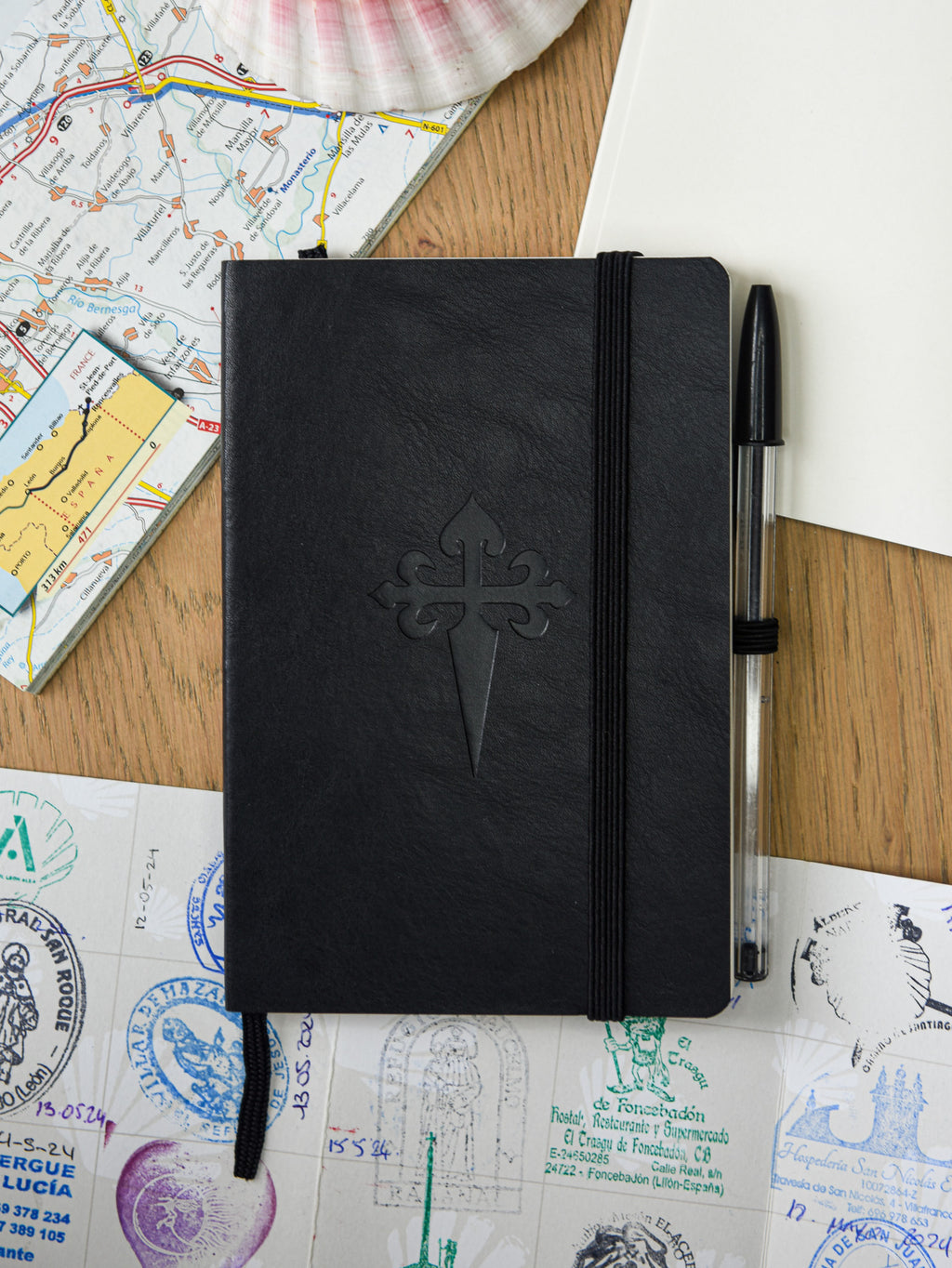 Way Whisper Camino Pilgrim Journal - Cross