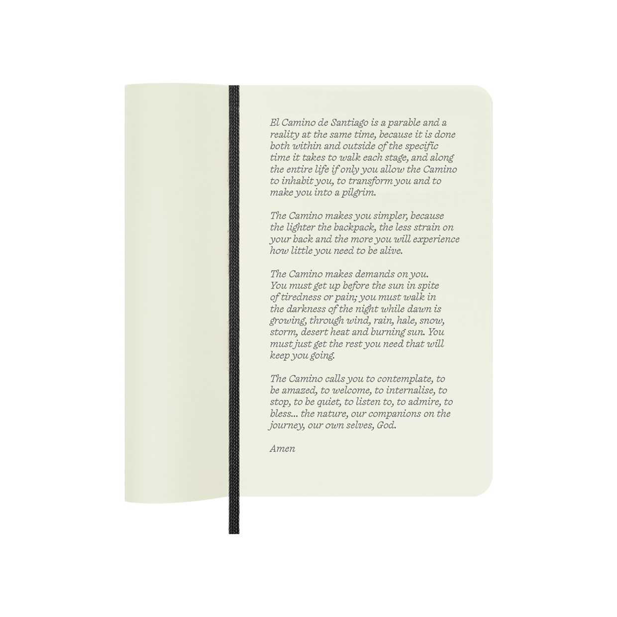 Way Whisper Camino Pilgrim Journal - Cross